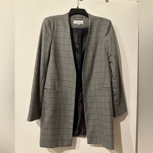 Plaid blazer